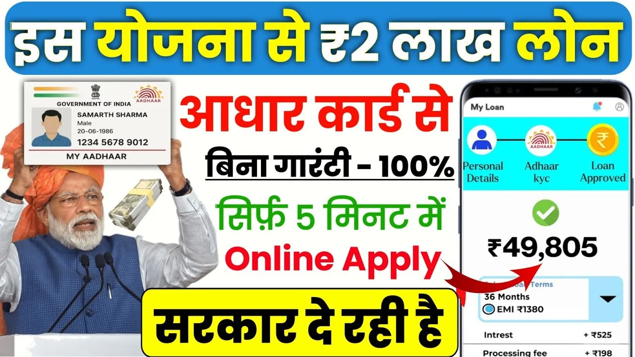 Aadhaar Card Loan 2026