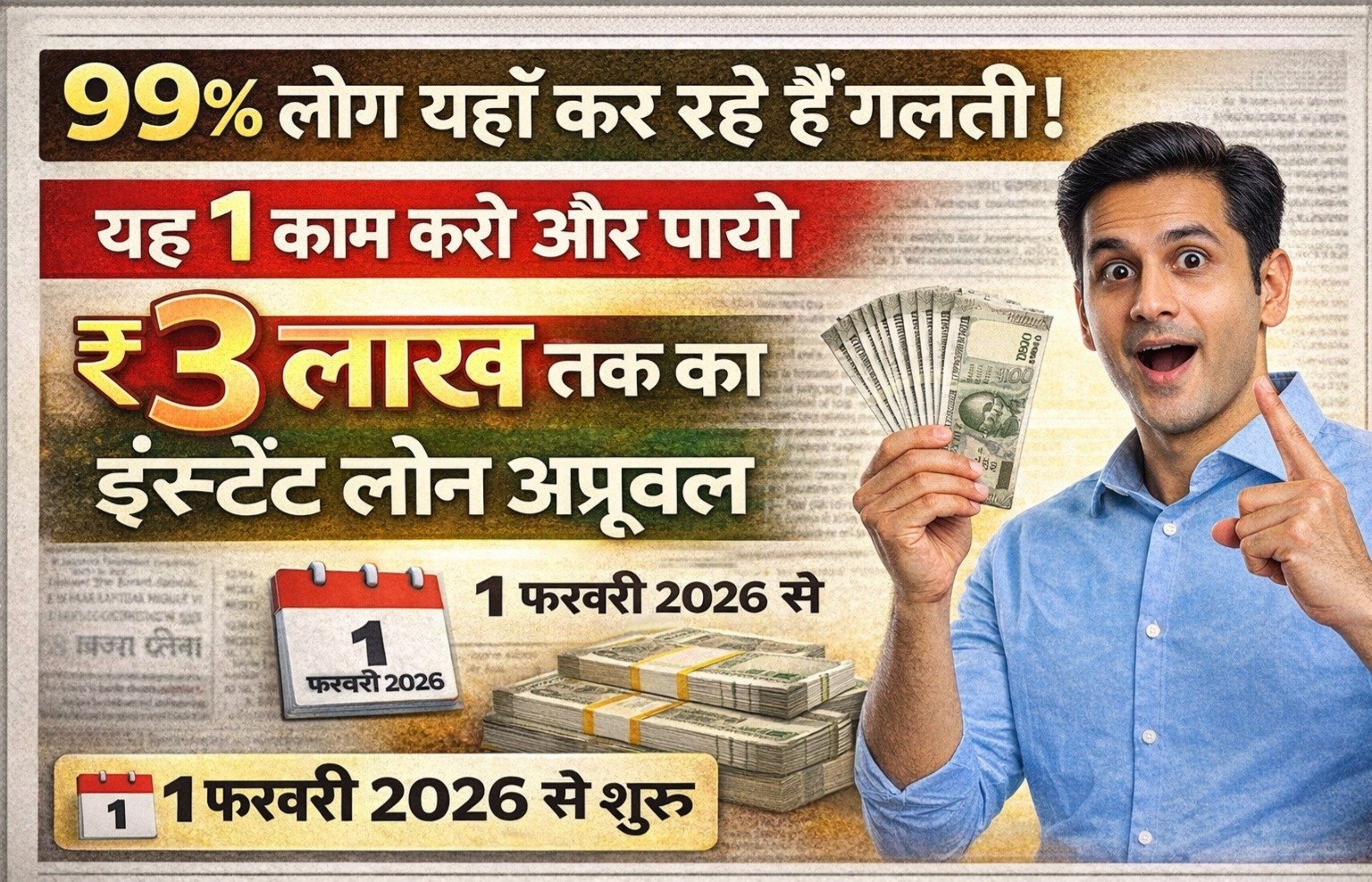 3 लाख का इंस्टेंट लोन